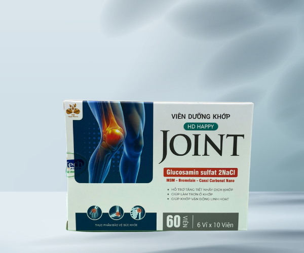 TPCN Happy Joint Happyway 60 viên hỗ trợ chăm sóc và duy trì sức khỏe xương khớp